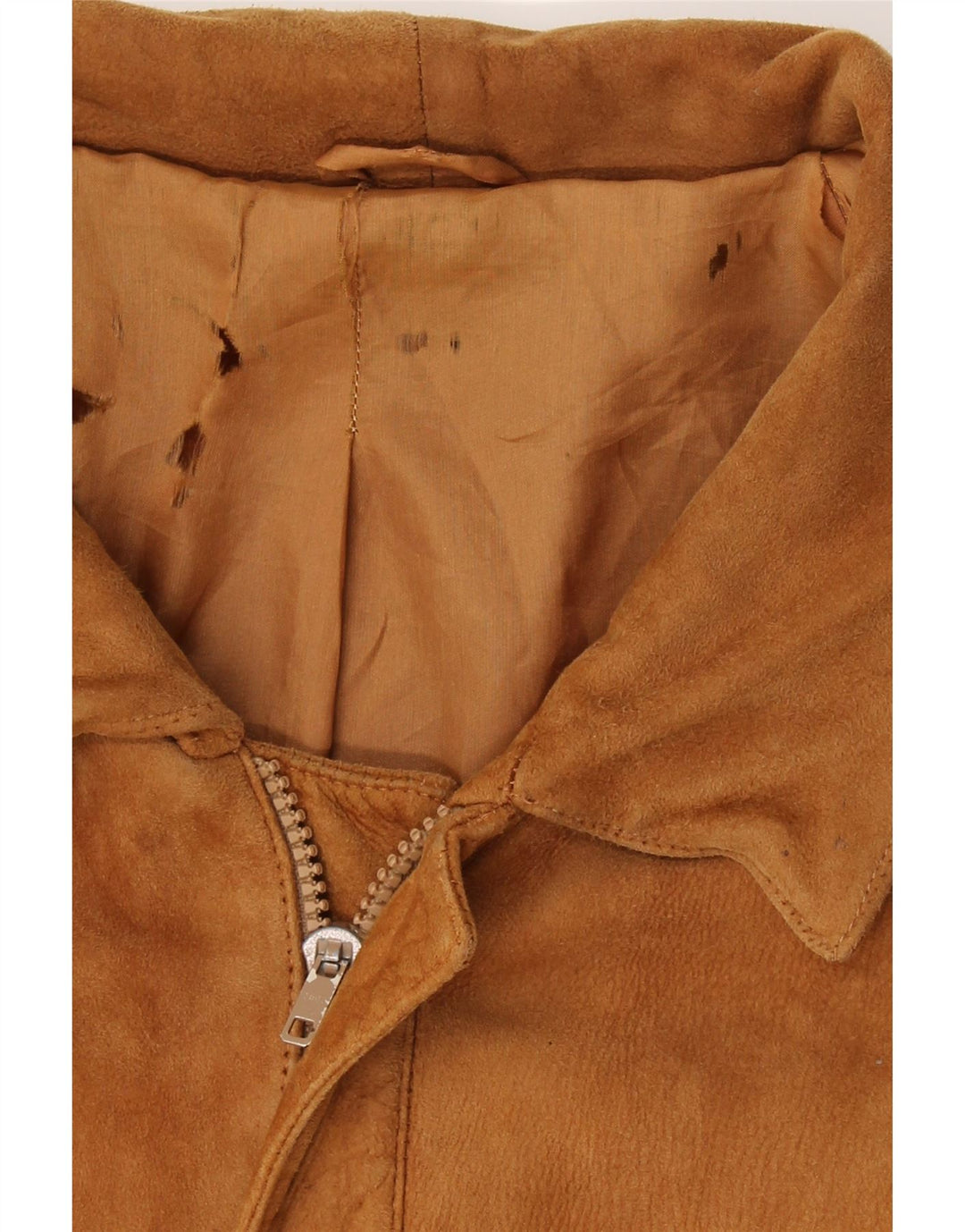 SCOUT Mens Suede Jacket UK 38 Medium Brown Vintage Scout and Second-Hand Scout from Messina Hembry 