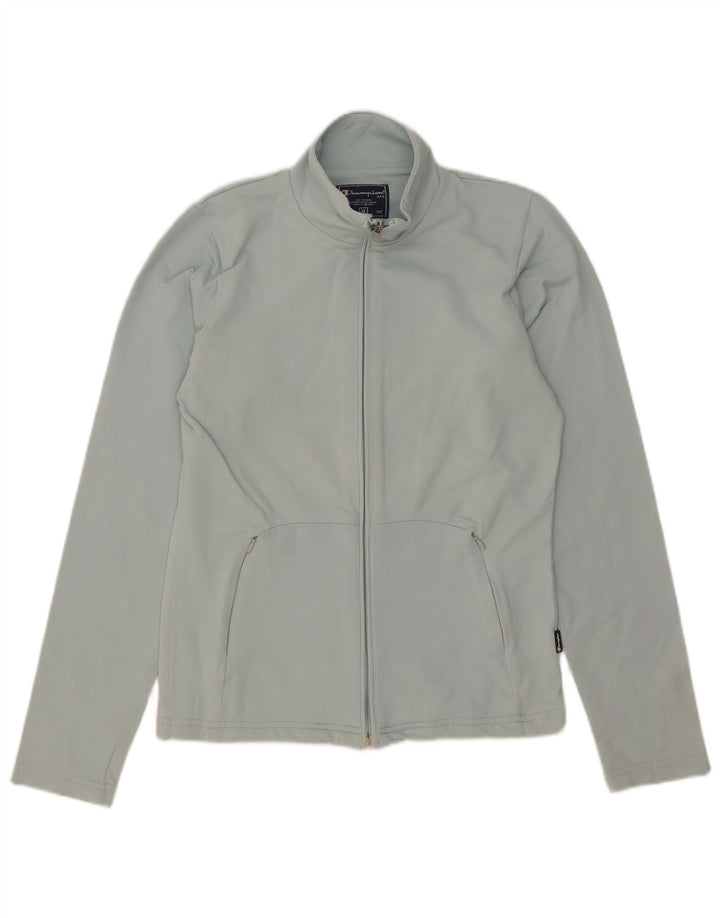 Champion γυναικεία αθλητική φόρμα Top Jacket UK 12 Medium Blue Polyamide