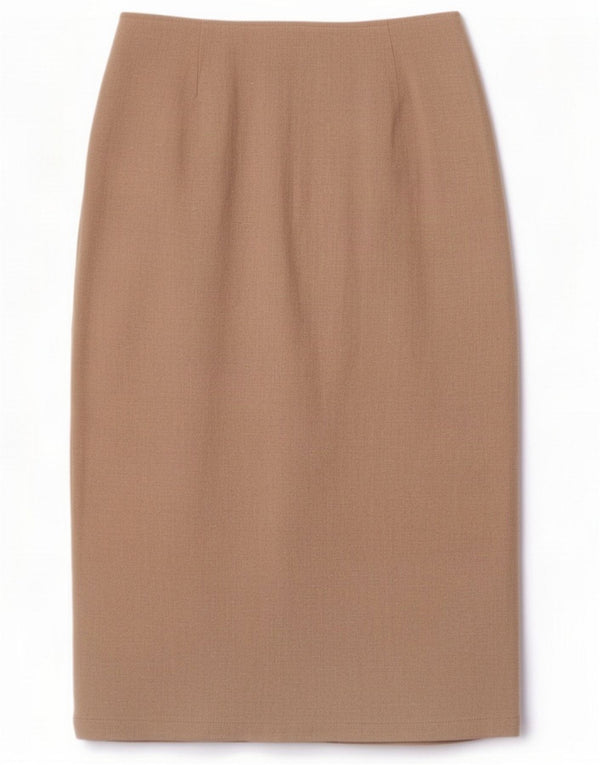 Vintage γυναικεία φούστα με περιτύλιγμα Small W28 Beige