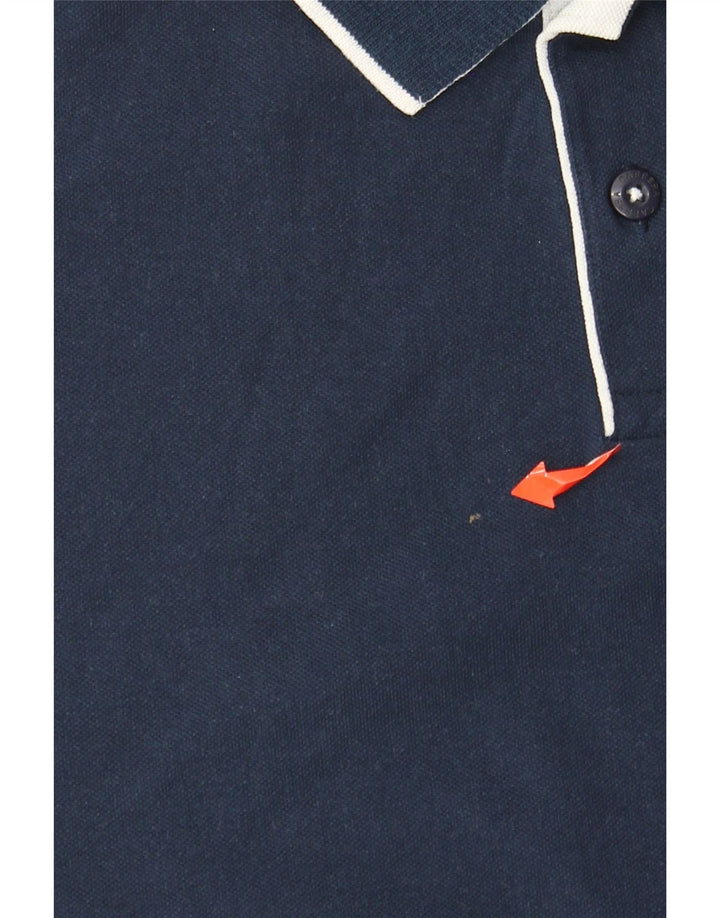 Ανδρικό μπλουζάκι πόλο Carrera 2XL Navy Blue, βαμβακερό