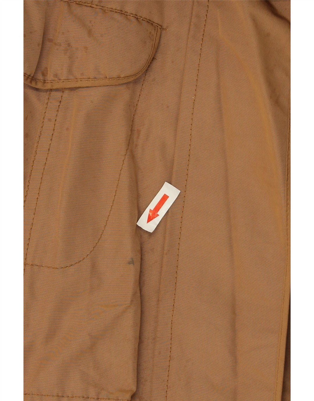 Massimo Dutti Γυναικείο Utility Jacket UK 14 Medium Beige Βαμβακερό