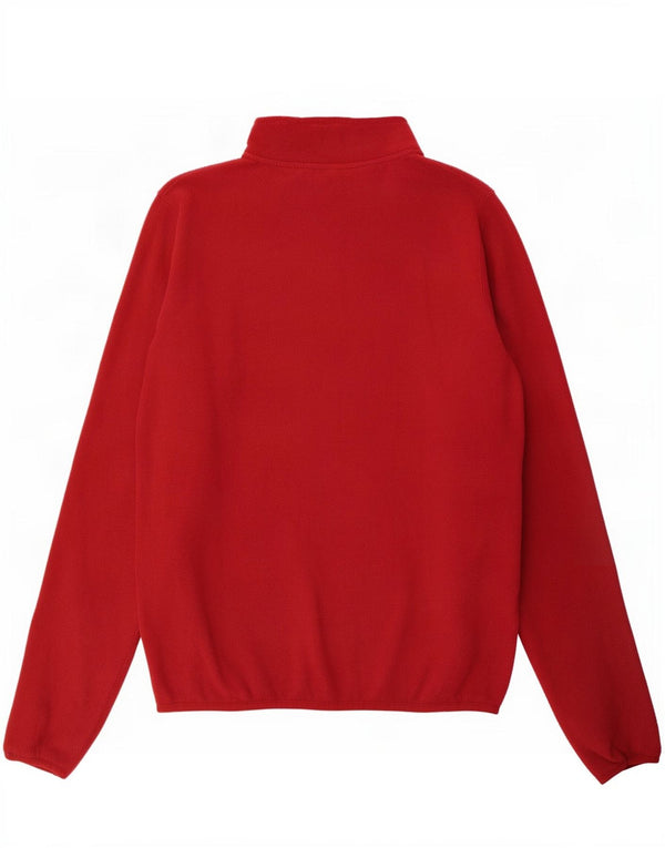 The North Face Γυναικείο Polartec με φερμουάρ Fleece Jumper UK 14 μεγάλο κόκκινο