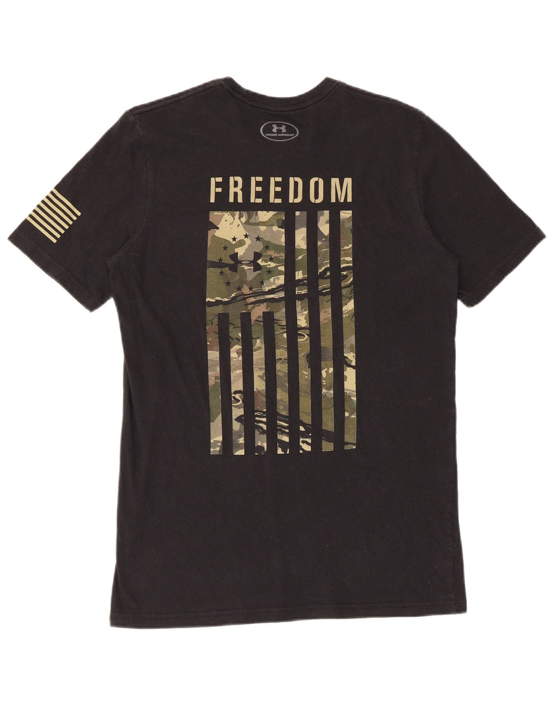 Γραφικό T-Shirt Ανδρικό Heat Gear UNDER Armour Top Small Black