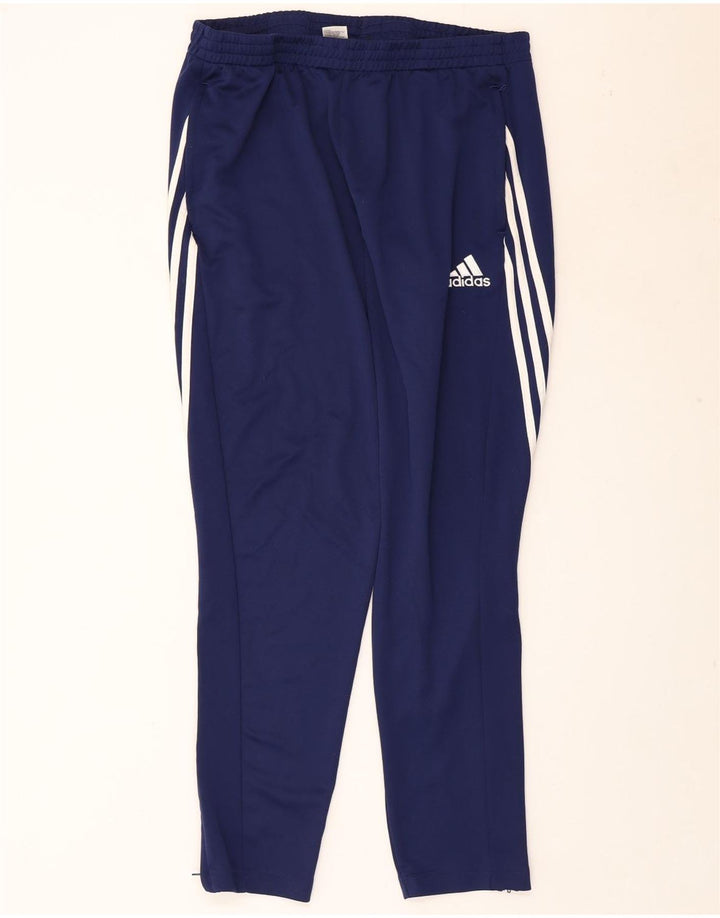 Ανδρική φόρμα ADIDAS Climalite Παντελόνι XL Navy Blue Polyester