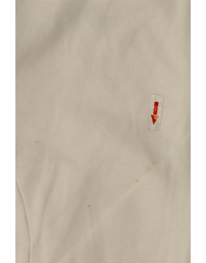 Γυναικεία αθλητική φόρμα Adidas Top Jacket UK 12 μεσαίο λευκό βαμβακερό