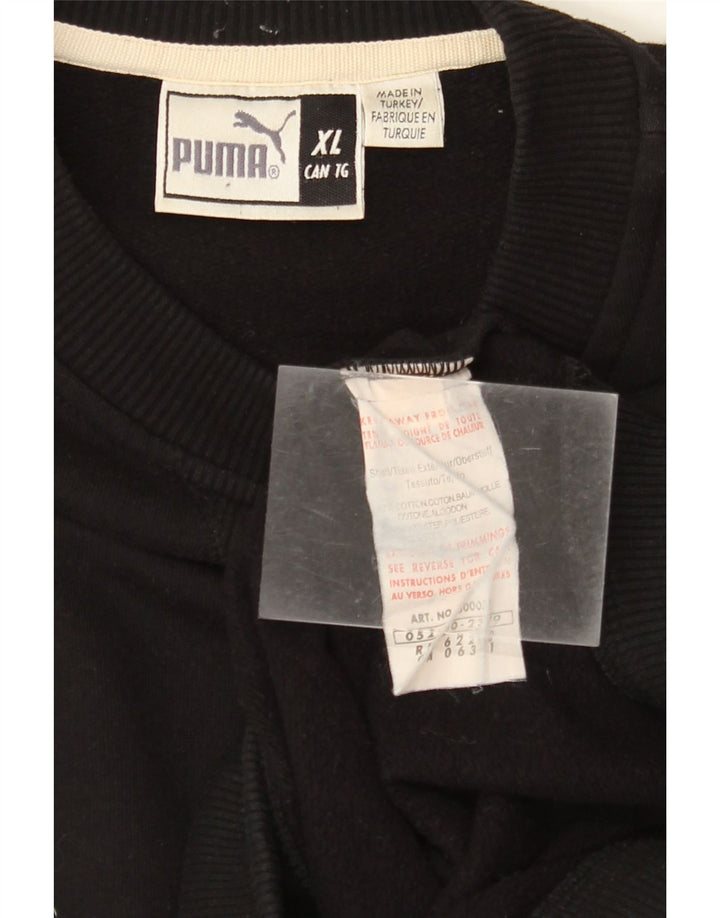 Ανδρικό φούτερ PUMA Jumper XL Μαύρο βαμβακερό