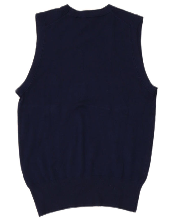 Zara Γυναικείο Γιλέκο Tank Top UK 10 Small Navy Blue