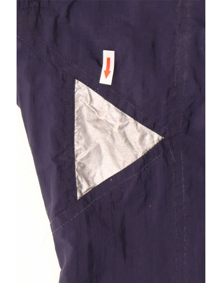 Vintage ανδρική φόρμα σκι IT 48 Medium Navy Blue Colorblock Πολυαμίδη