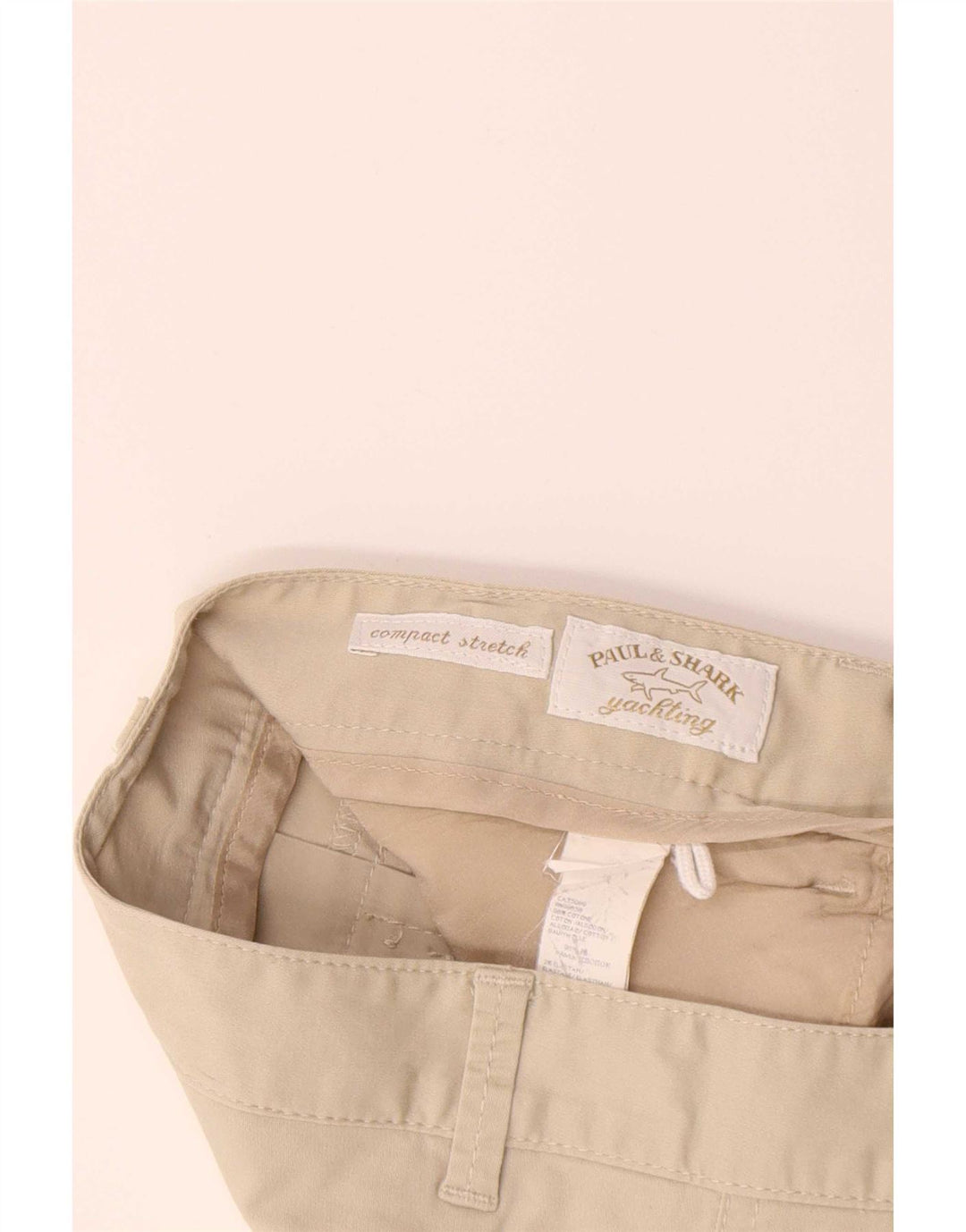 Paul & Shark Γυναικείο Bootcut Casual Παντελόνι IT 44 Medium W32 L29 Beige