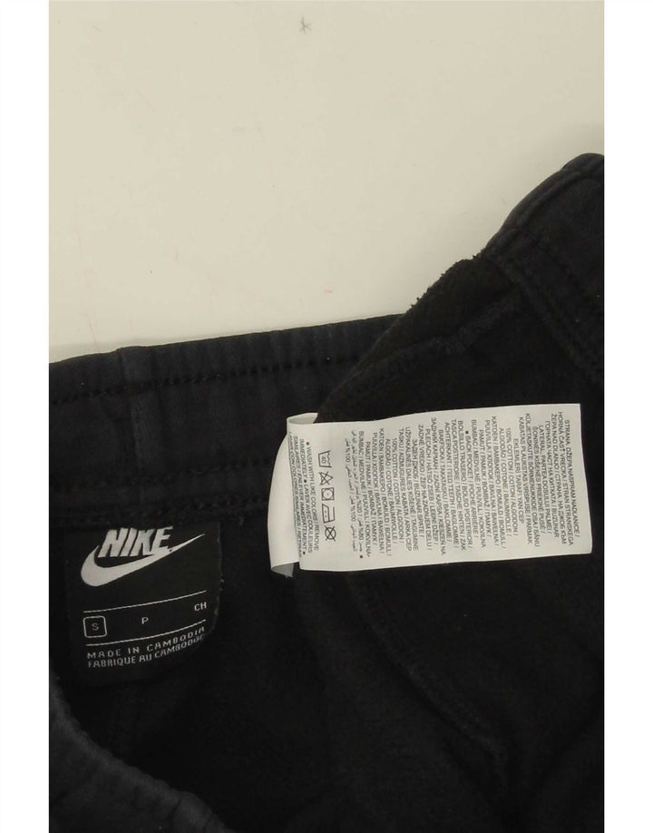 Ανδρική φόρμα Nike Παντελόνι Joggers Μικρό μαύρο βαμβακερό