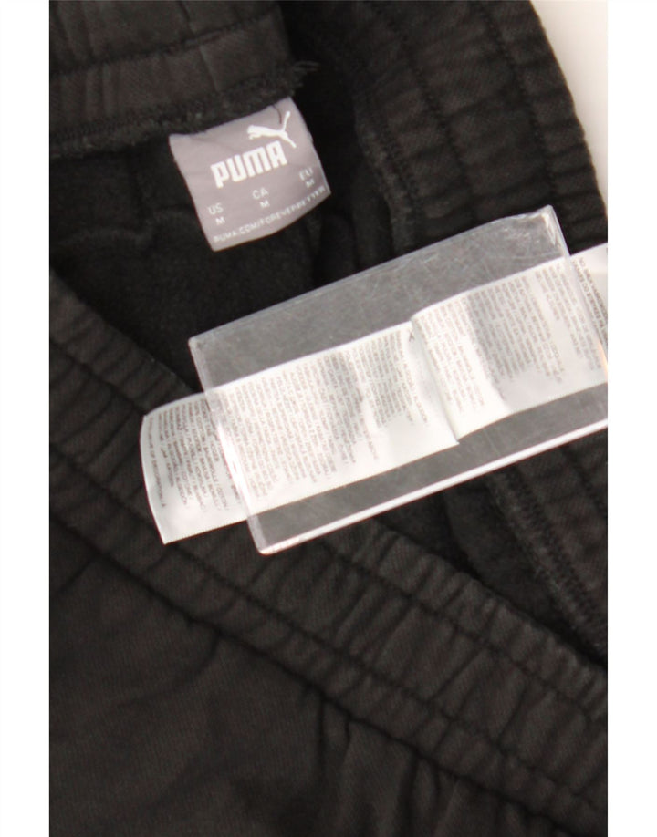 Ανδρική φόρμα Puma Παντελόνι Joggers Μεσαίο μαύρο βαμβακερό