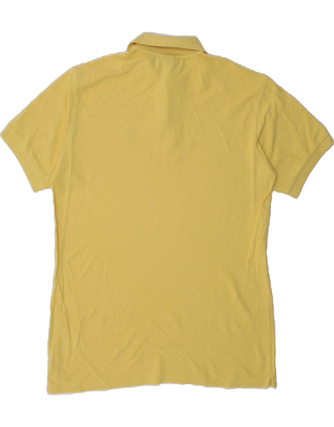 MARLBORO CLASSICS Mens Polo Shirt Medium Yellow Cotton Vintage Marlboro Classics and Second-Hand Marlboro Classics from Messina Hembry 