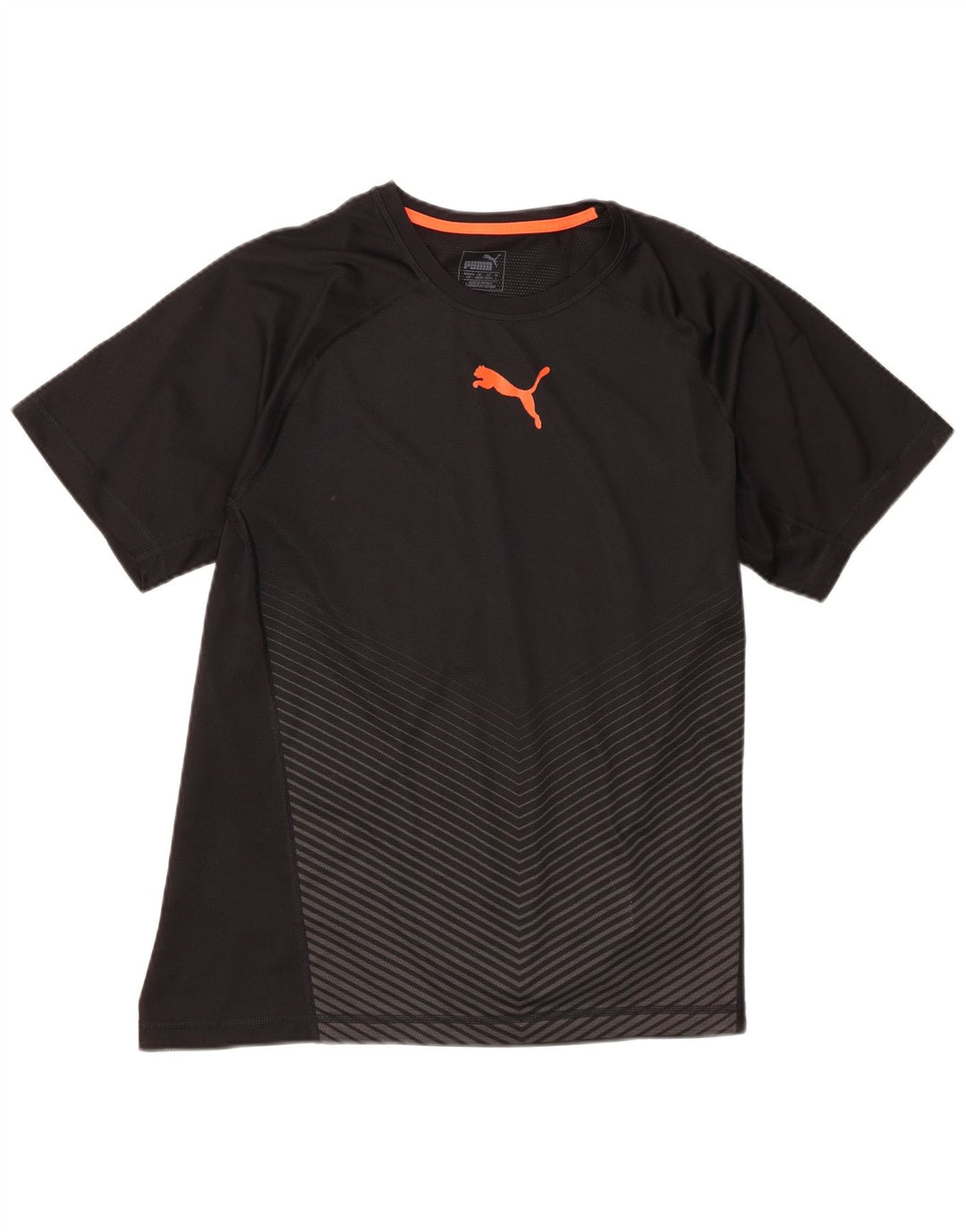 Ανδρικό T-Shirt Puma Top Large Black Colourblock Πολυεστέρας