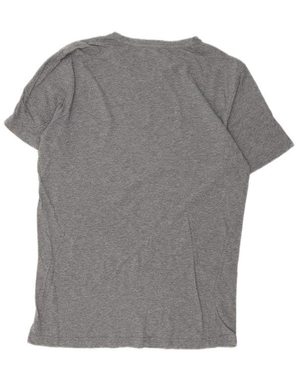 PUMA Mens Graphic T-Shirt Top Medium Grey