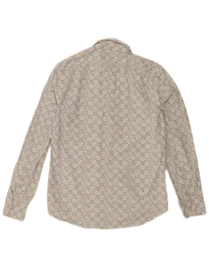 J. Crew Ανδρικό Slim Πουκάμισο Μεσαίο Λευκό φλοράλ βαμβακερό