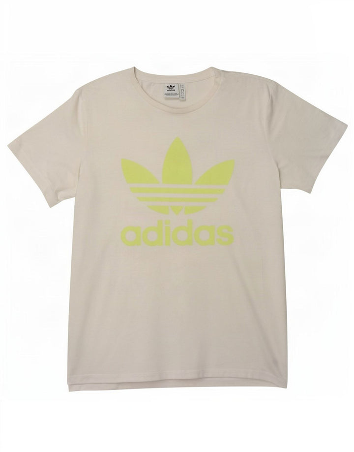Γυναικείο γραφικό μπλουζάκι Adidas Top UK 8 Small White