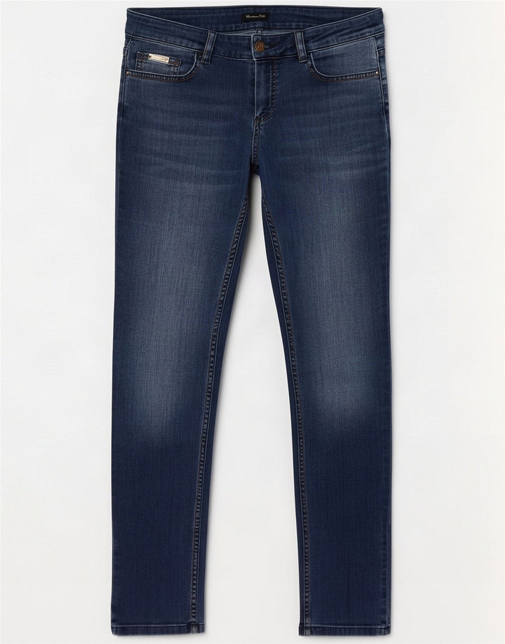 Massimo Dutti Γυναικεία Slim Jeans EU 40 Medium W30 L31 Blue