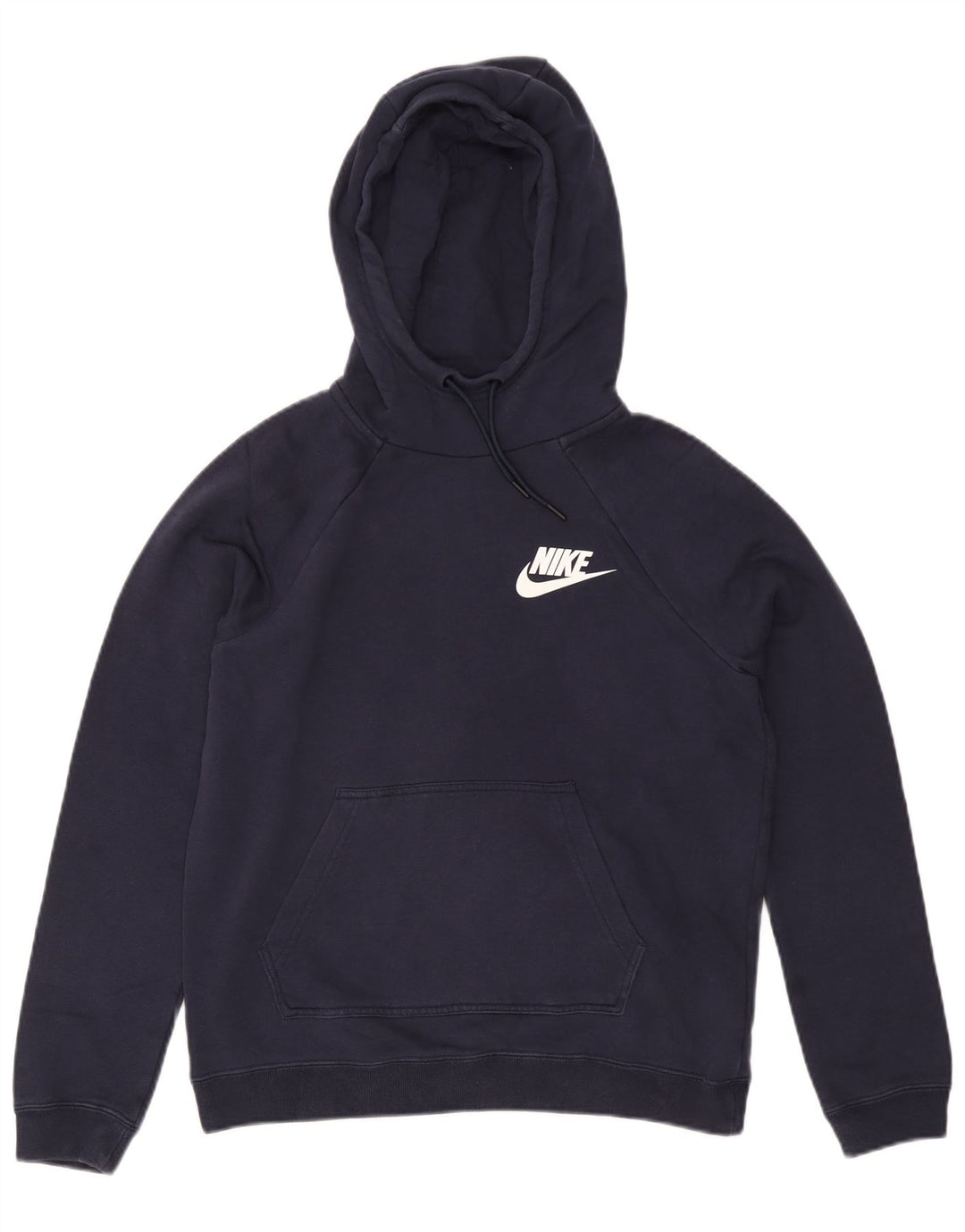 Ανδρικό μπλουζάκι με κουκούλα NIKE Μικρό Βαμβακερό μπλε ναυτικό