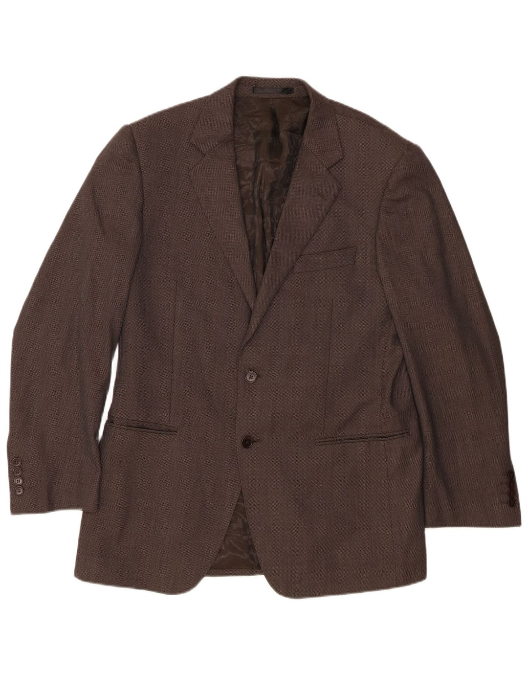 Marks & Spencer Ανδρικό σακάκι blazer UK 40 μεσαίου καφέ μαλλί