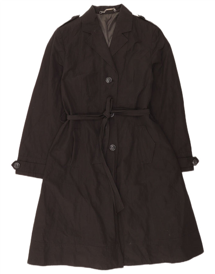 Γυναικεία καμπαρντίνα Laura Ashley UK 14 Medium Black Cotton