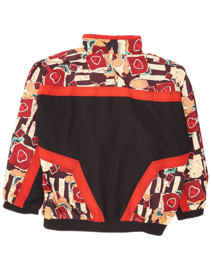 Ανδρική φόρμα Erima Top Jacket 2XL Μαύρο γεωμετρικό πολυεστέρα