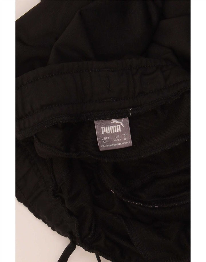 Παντελόνι αθλητικής φόρμας Puma Boys 11-12 ετών Μαύρο