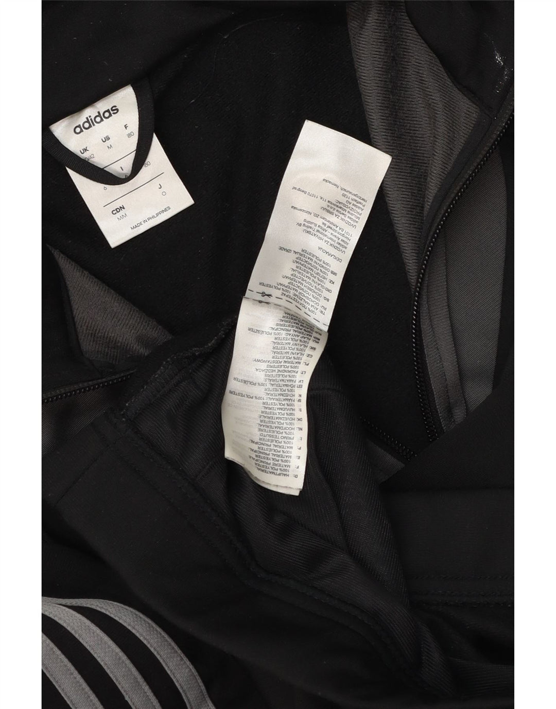 Ανδρική φόρμα Adidas Top Jacket UK 40/42 Medium Black Colourblock