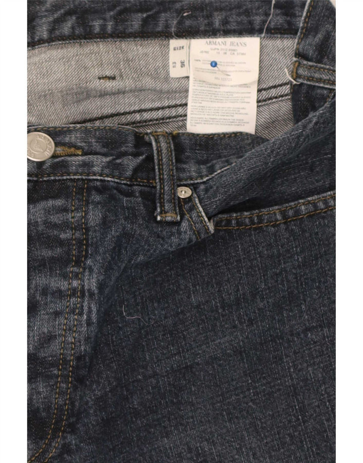 Ανδρικό τζιν Armani ίσιο W36 L31 Μπλε βαμβακερό