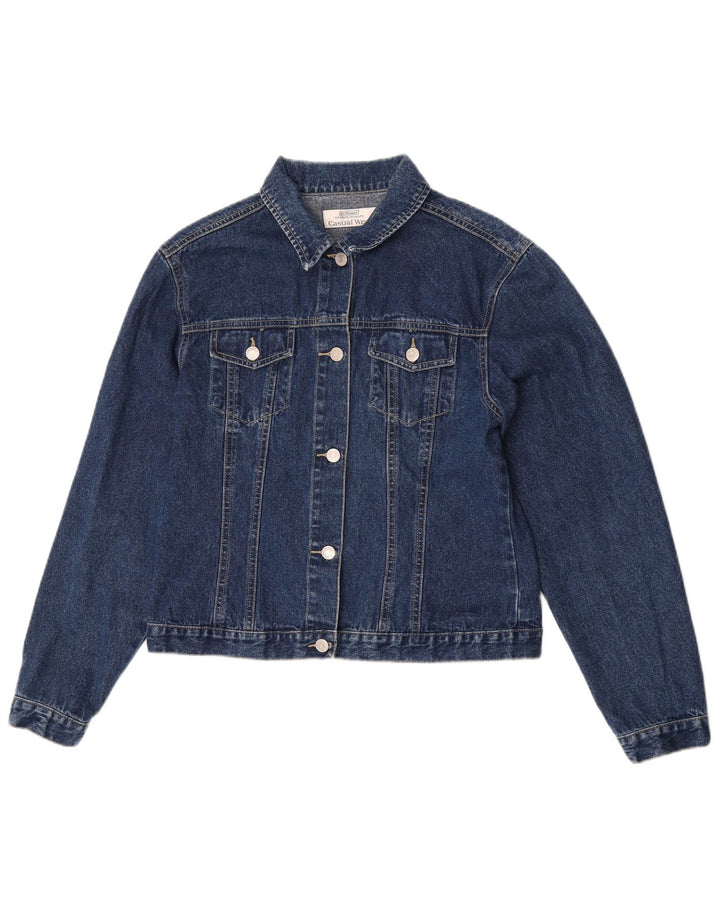 St. Bernard Γυναικείο Τζιν Μπουφάν UK 16 Μεγάλο Μπλε Βαμβακερό