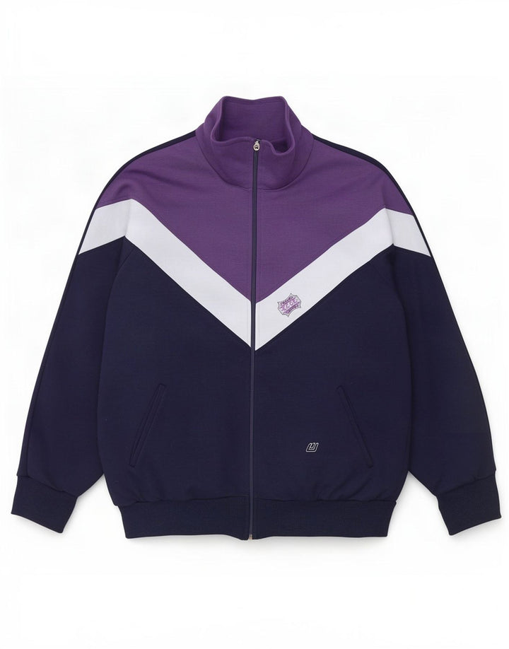Ανδρική αθλητική φόρμα Wagner Moden Top Jacket Large Navy Blue Colourblock