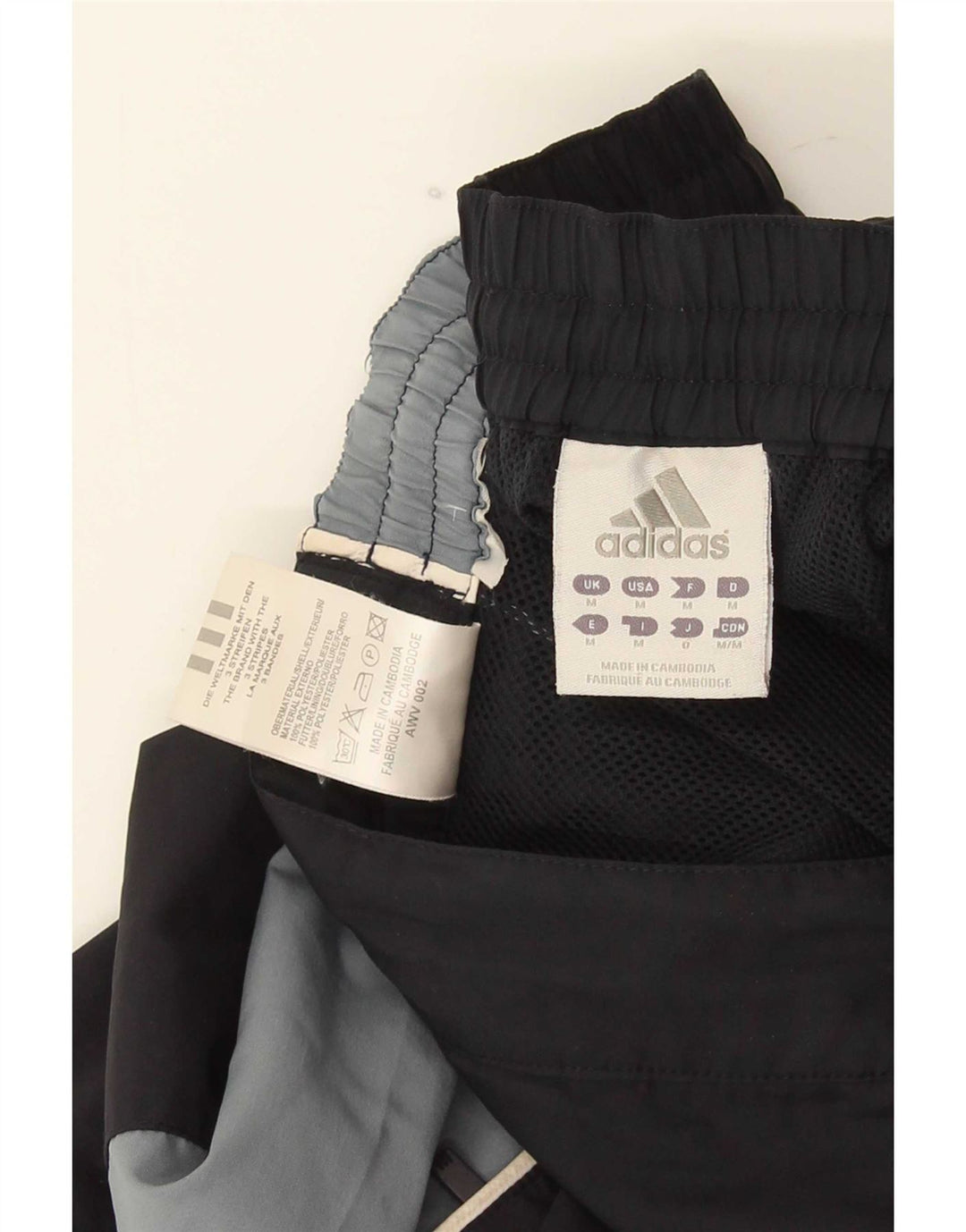 Ανδρικό κανονικό αθλητικό σορτς Adidas Graphic Medium Black Colorblock Πολυεστέρας