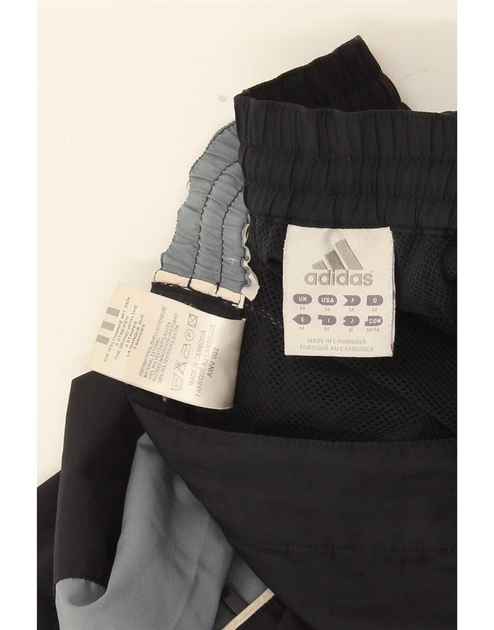 Ανδρικό κανονικό αθλητικό σορτς Adidas Graphic Medium Black Colorblock Πολυεστέρας