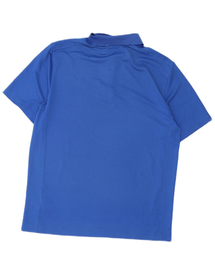 Ανδρικό μπλουζάκι Nike Dri Fit Polo με μεγάλο μπλε πολυεστέρα