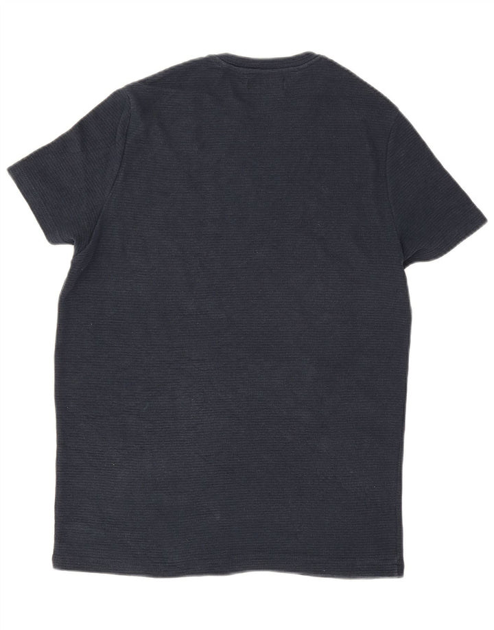 Zara Ανδρικό T-Shirt Top Small Navy Blue