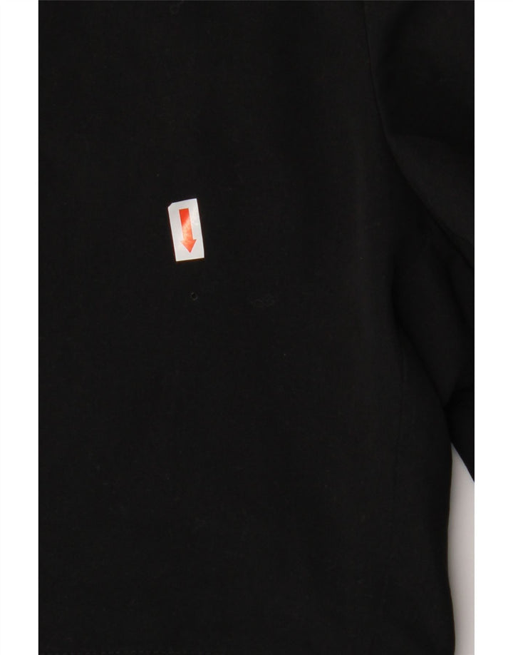 Ανδρικό αθλητικό σορτς KAPPA μεγάλο μαύρο πολυεστέρα