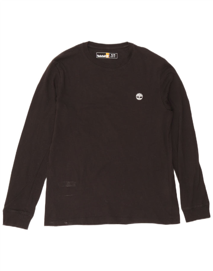 Ανδρικό τοπ Timberland Slim Fit Μακρυμάνικο μεσαίο μαύρο βαμβακερό