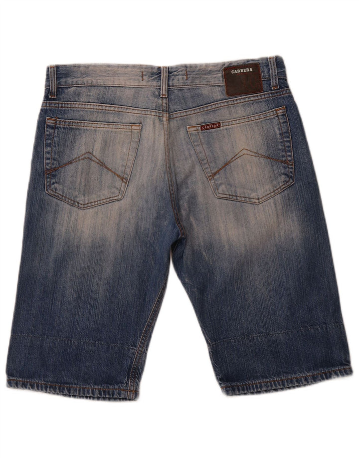 Ανδρικό τζιν σορτς CARRERA ταλαιπωρημένο IT 48 Medium W33 Μπλε βαμβακερό