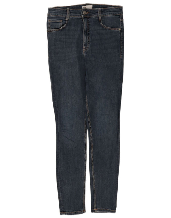 Zara Γυναικείο Skinny Jeans EU 40 Medium W30 L30 Blue Cotton