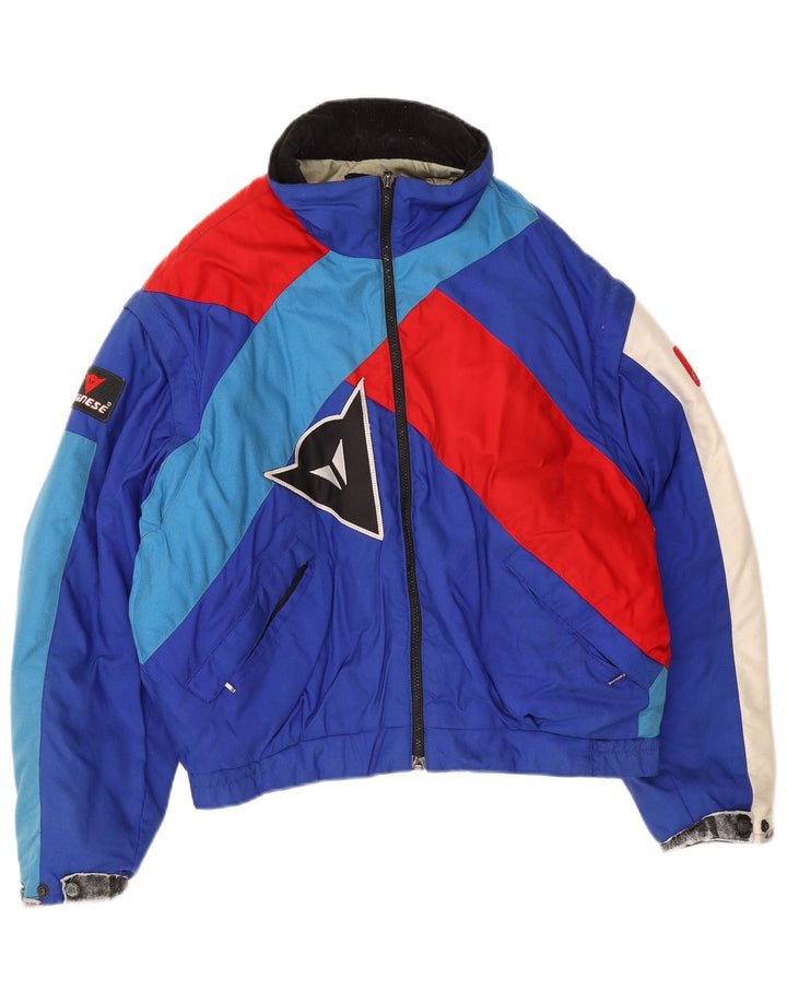 Ανδρικό μπουφάν Dainese Graphic Racer Size 54 Large Blue Colourblock