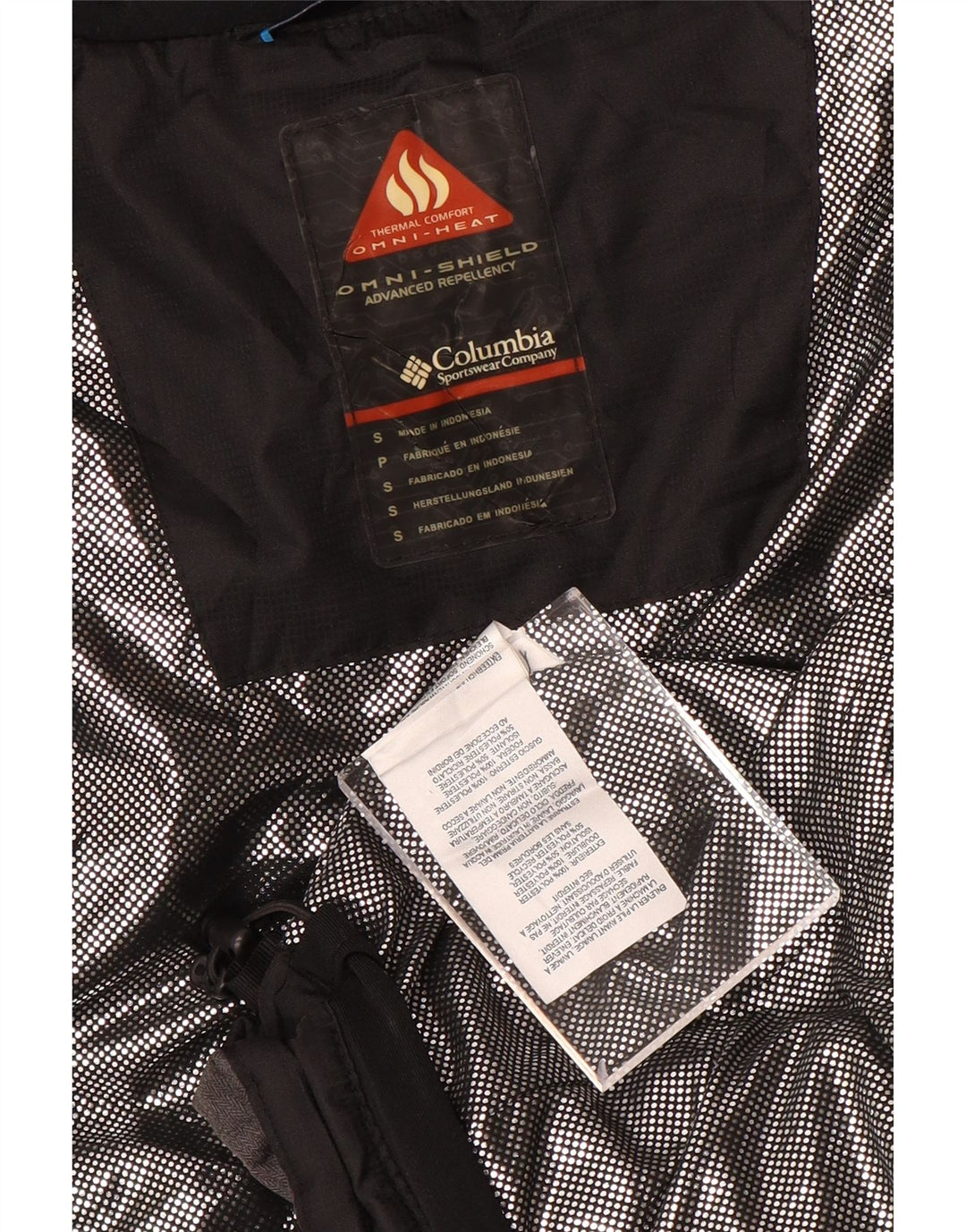 COLUMBIA Womens Omni-Shield Gilet UK 10 Small Black Colourblock