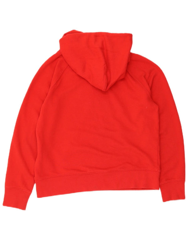 Γυναικείο Levi's Graphic Hoodie Jumper UK 10 Small Red Cotton