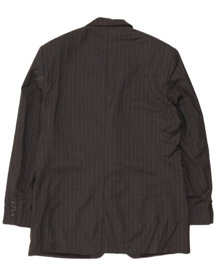 Ralph Lauren Ανδρικό σακάκι με 2 κουμπιά UK 42 XL μαλλί με γκρι ρίγες