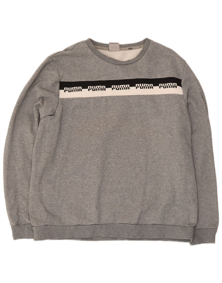 Ανδρικό φούτερ Puma Jumper XL Γκρι βαμβακερό