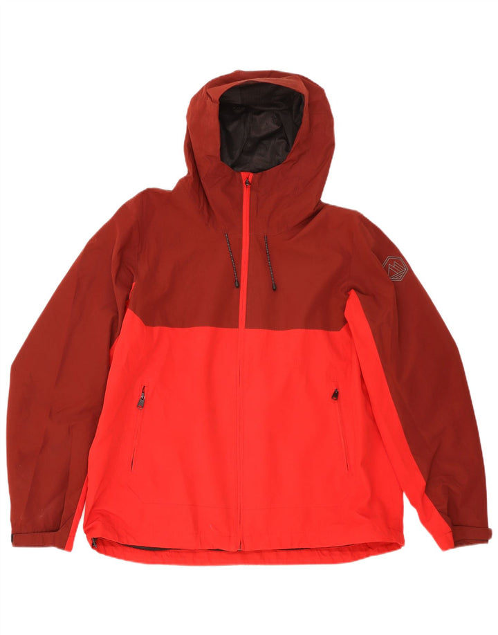 Ανδρικό μπουφάν βροχής με κουκούλα Marks & Spencer UK 42 XL Κόκκινο