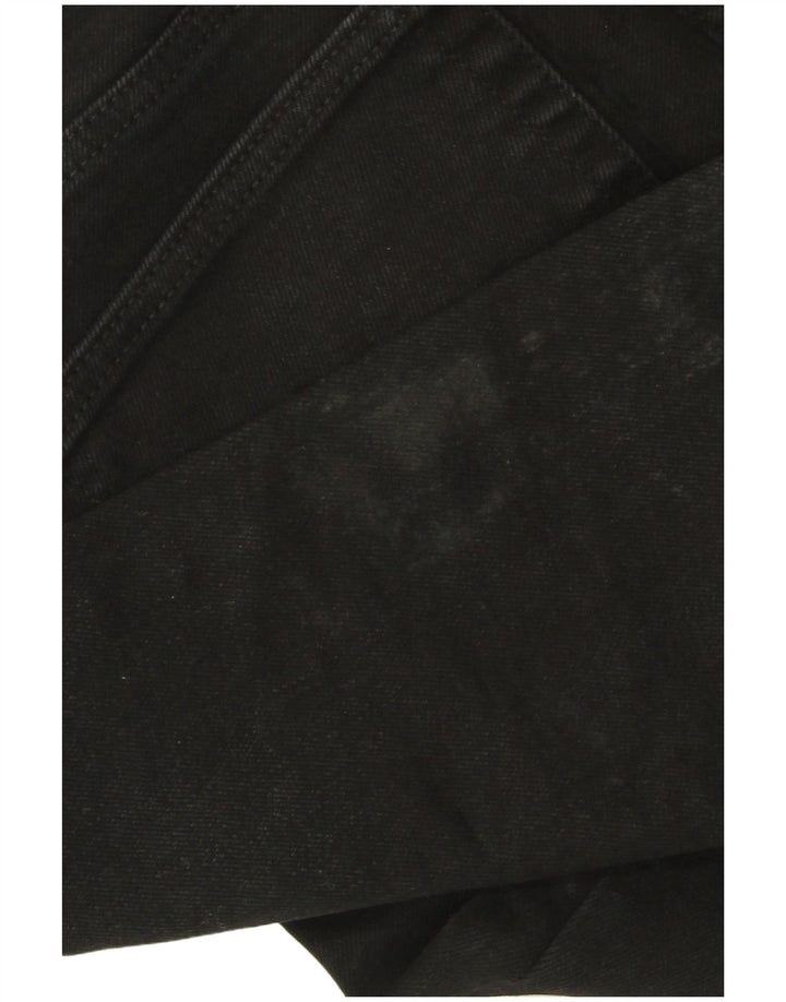 ZARA Γυναικείο Trafaluc Slim Jeans W28 L27 Μαύρο βαμβακερό