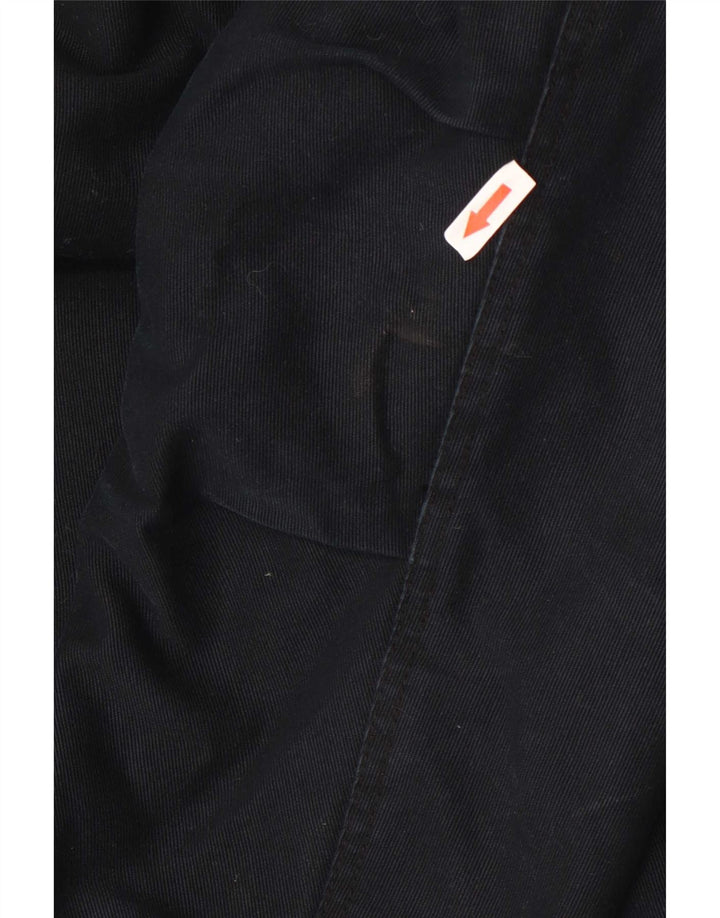 Carhartt Ανδρικό μπουφάν Parka με κουκούλα UK 38 Μεσαίο μαύρο βαμβακερό
