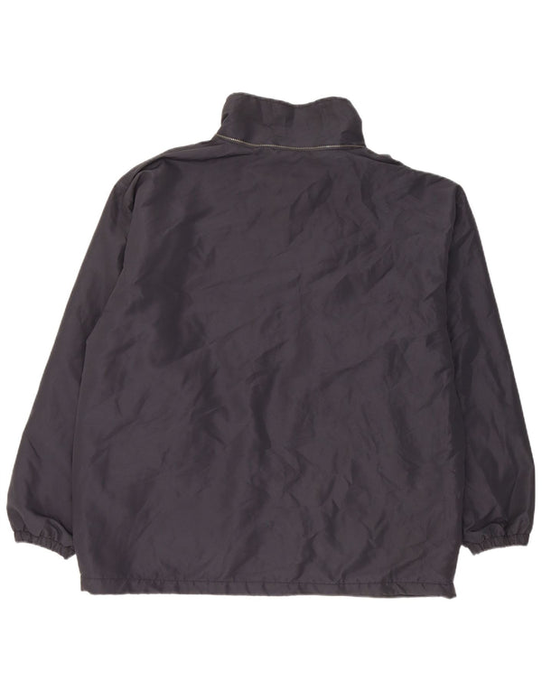 Kappa Mens Oversized Reversible Jacket UK 36 Small Navy Blue Polyester