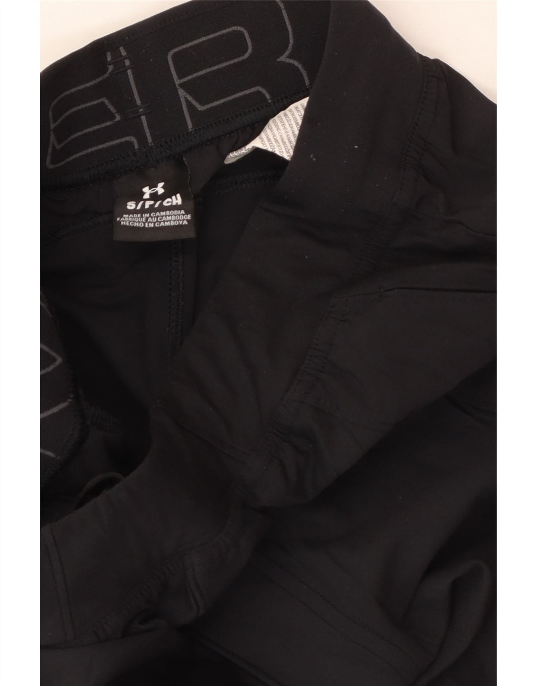 UNDER ARMOR Γυναικεία φόρμα γυμναστικής γραφικά Παντελόνια Joggers Small Black