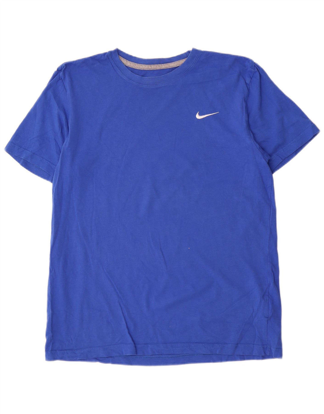 Ανδρικό μπλουζάκι Nike με κανονική εφαρμογή, μεγάλο μπλε βαμβακερό