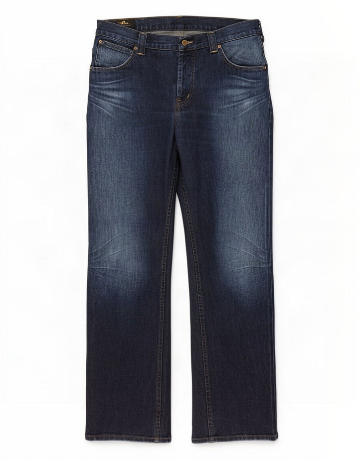 Lee Mens Roscoe Bootcut Jeans W34 L34 Μπλε βαμβακερό